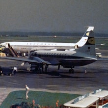1954 wurde die Querwindbahn in Betrieb genommen. Damals die längste Startbahn in Deutschland