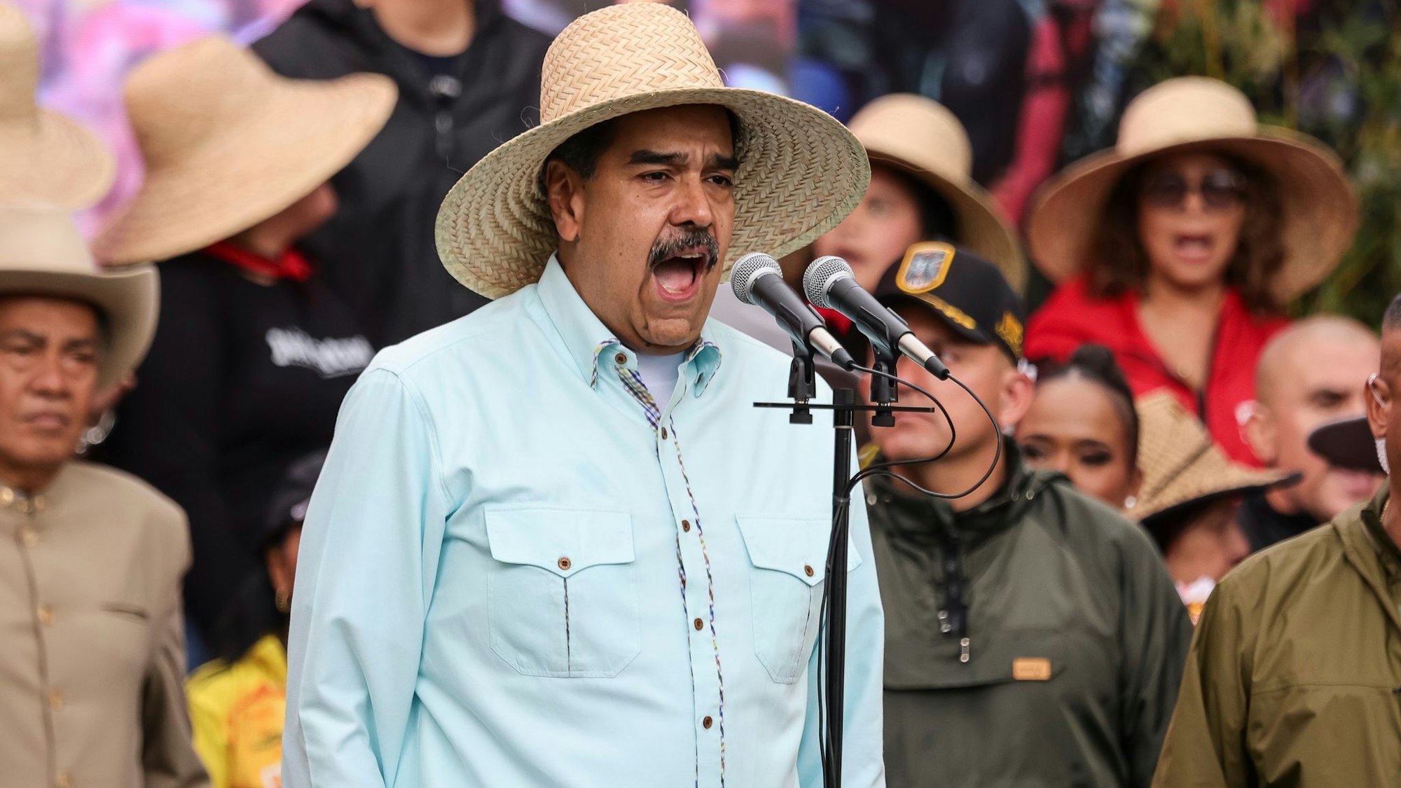 Venezuela wird seit 2013 von dem autoritären Linkspolitiker Nicolás Maduro regiert.