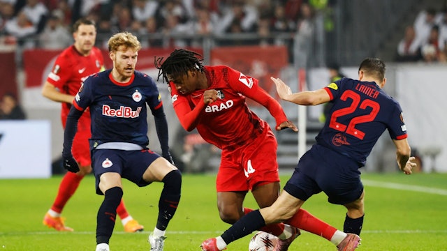 Freiburger Aktivposten: Mittelfeld-Juwel Johan Manzambi (M.).