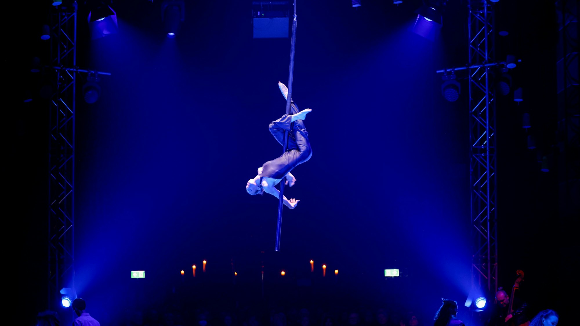 Die Darbietungen des Cirque Bouffon waren an Dramatik nicht zu übertreffen.