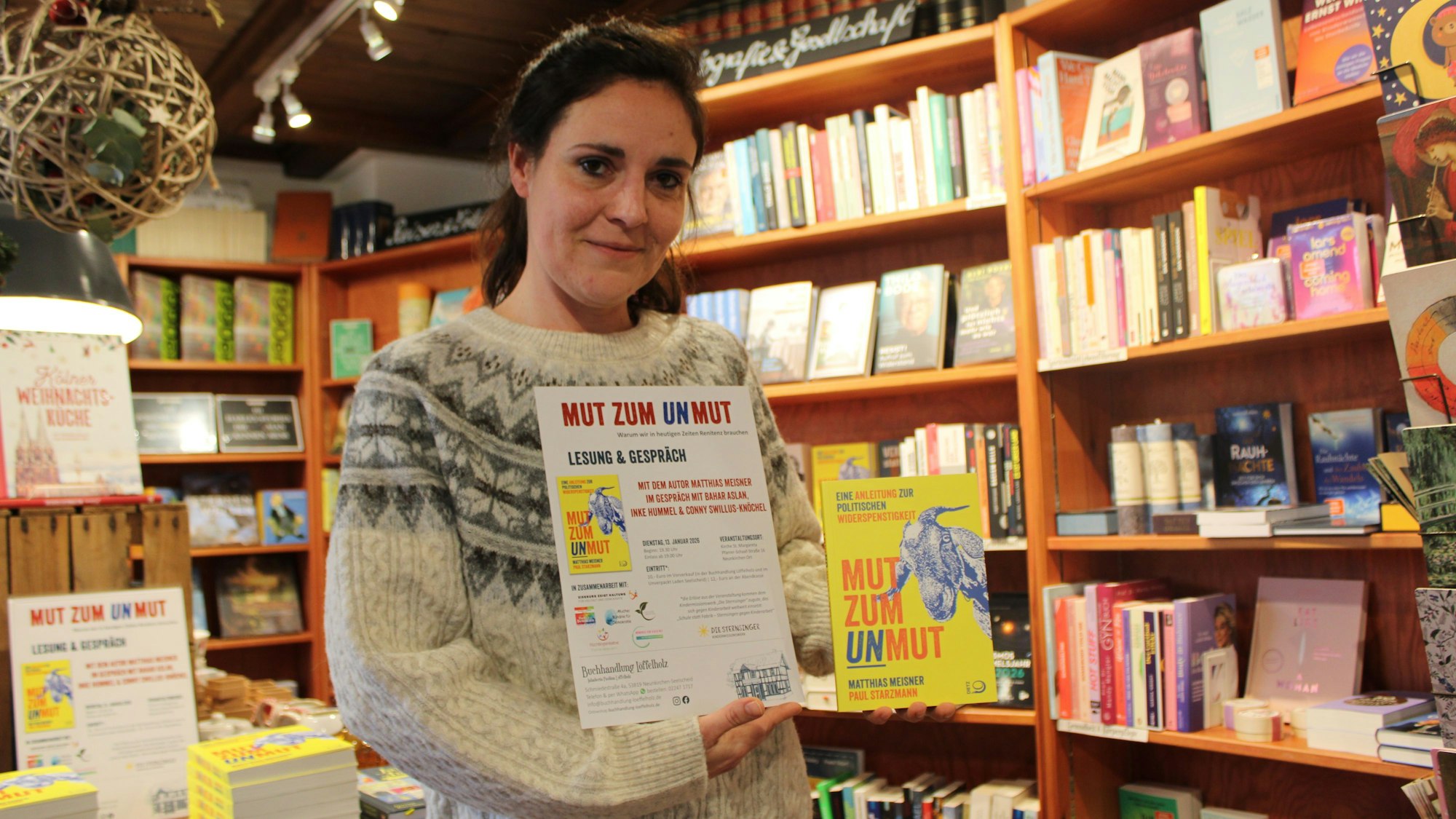 Paulina Löffelholz: "Mut zum Unmut" Lesung mit Matthias Meisner