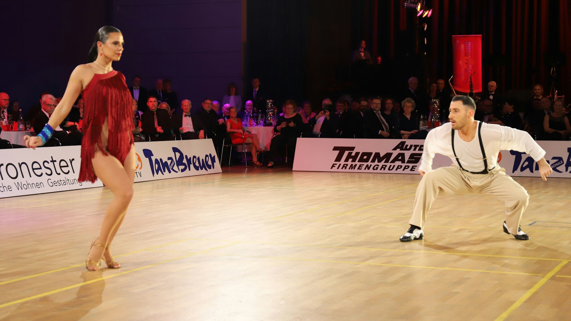 Berkay Cihan und Jelena Kölble landeten denkbar knapp auf Platz drei.