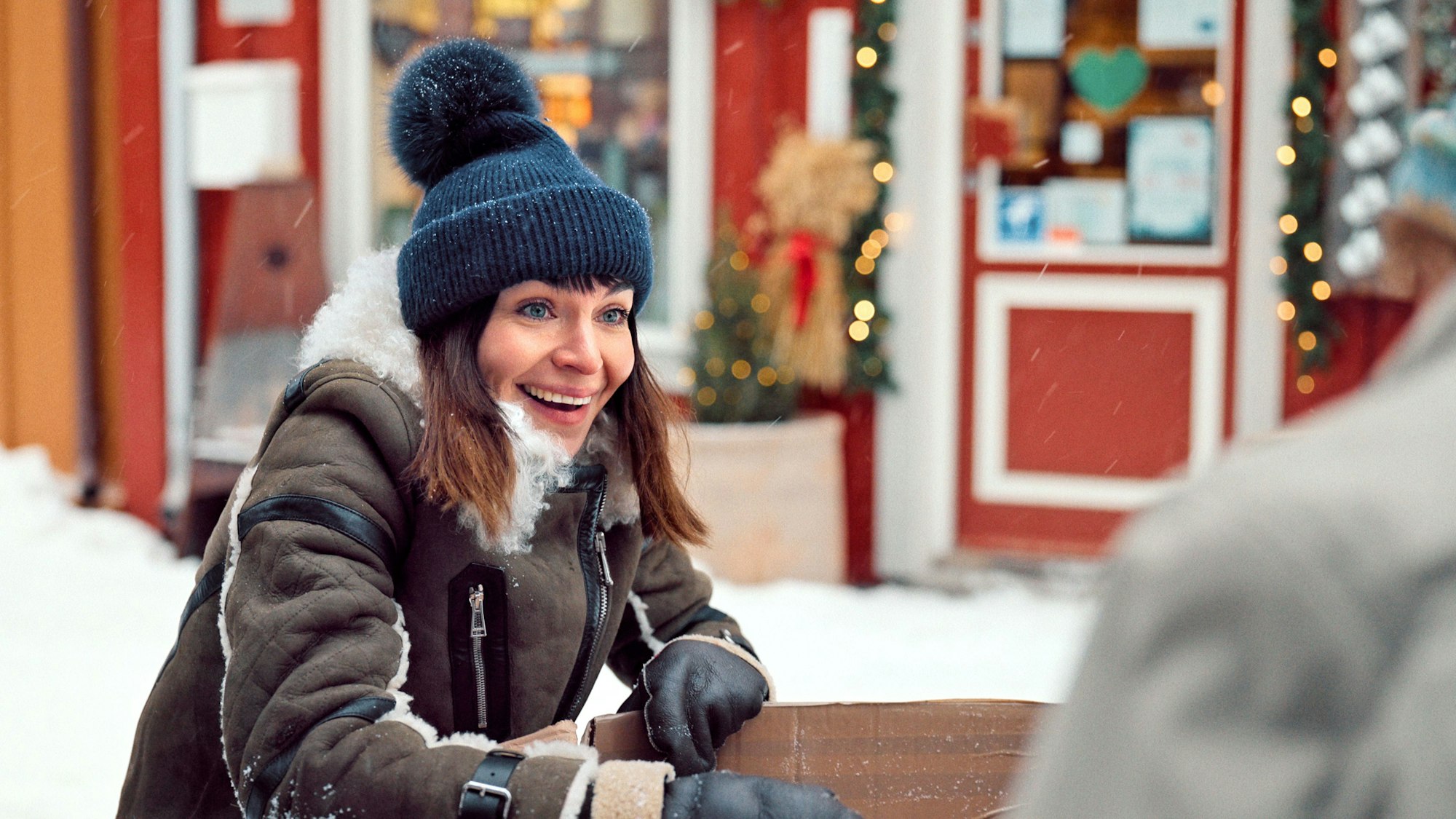 Home for Christmas S3. Ida Elise Broch as Johanne in Home for Christmas S3. Cr. Courtesy of Netflix © 2025