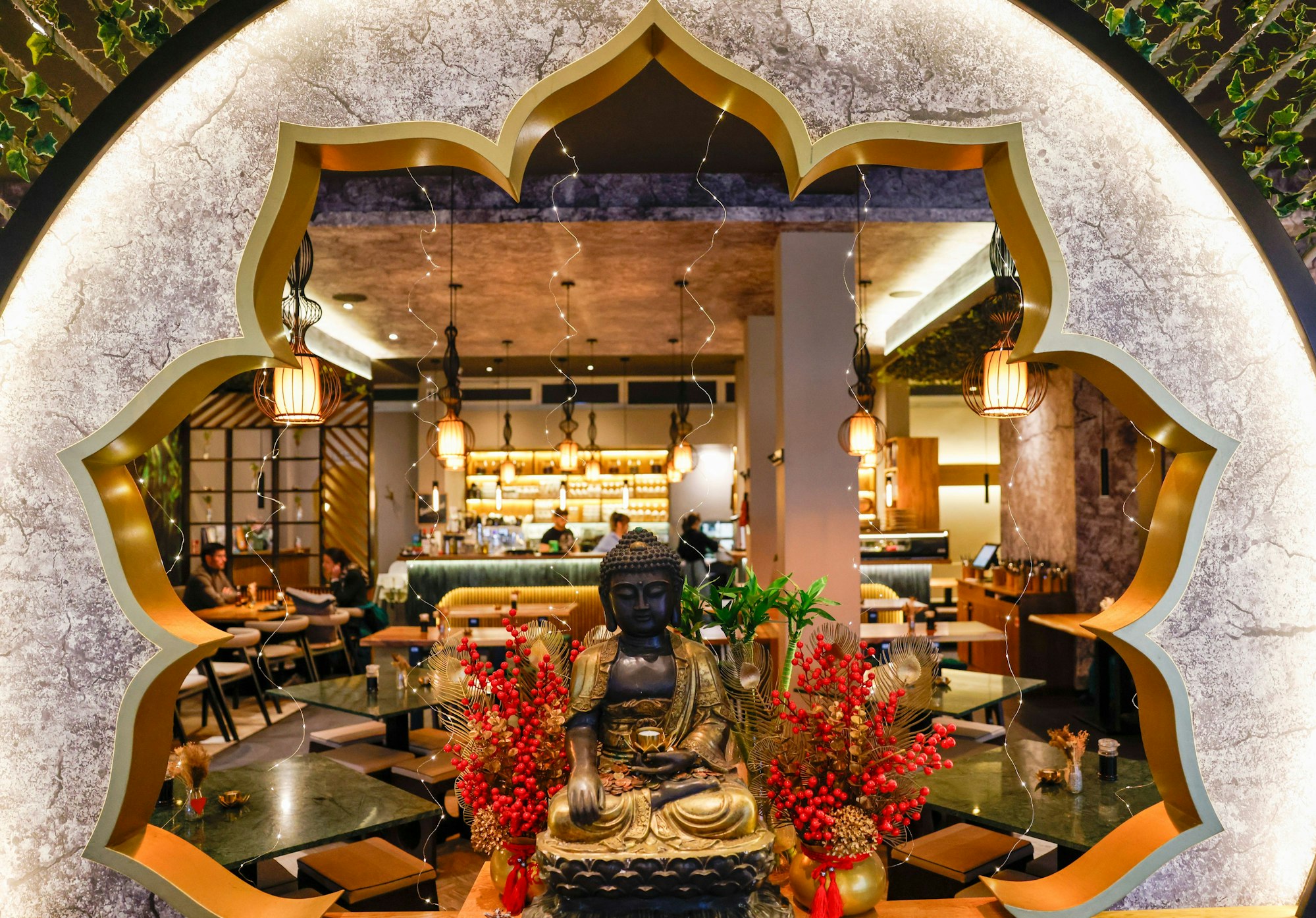 Im Fusion-Restaurant „Mandala“ auf der Dürener Straße gibt es ein buntes Potpourri der asiatischen Küche.