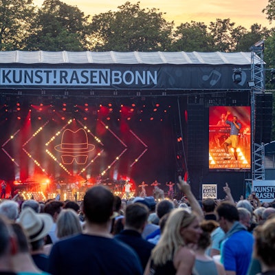 Konzert auf dem Bonner KunstRasen 2025 (Archivfoto).