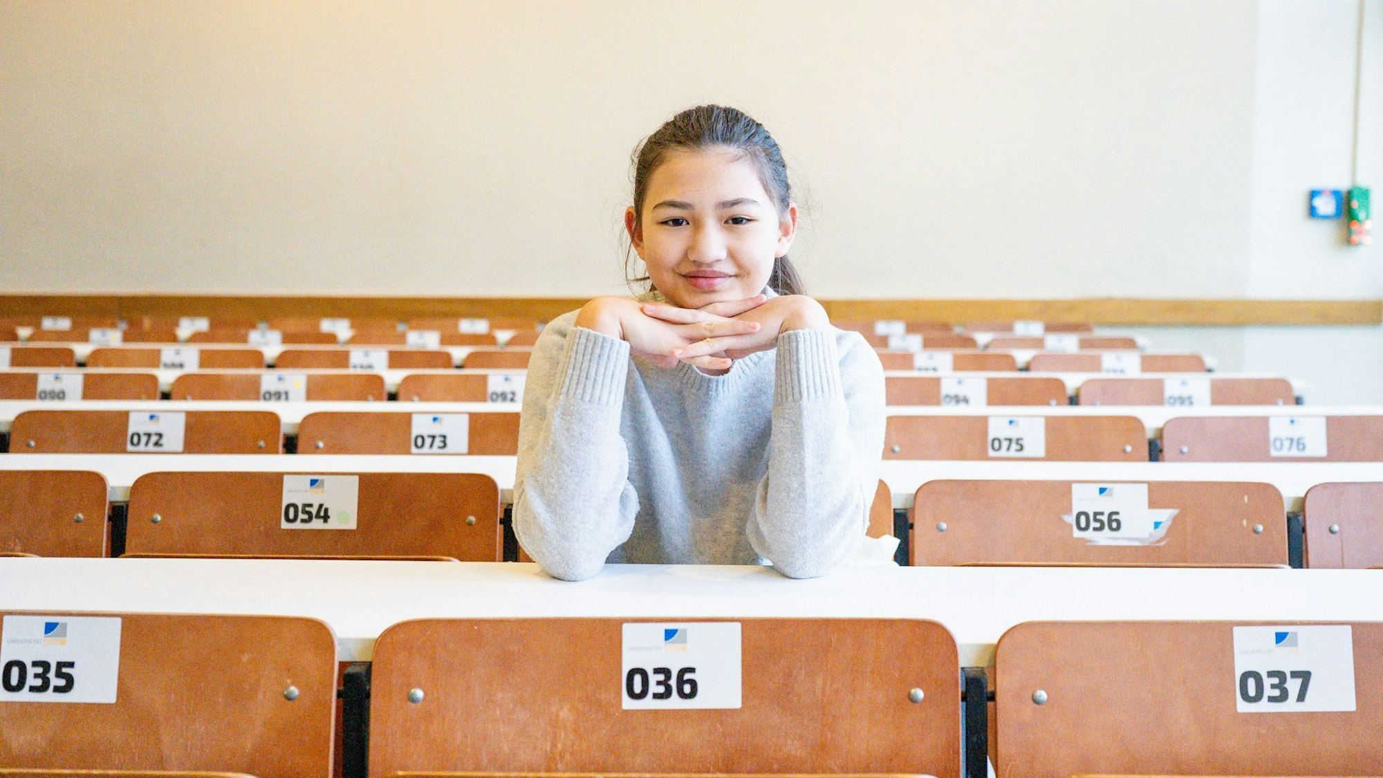 Mit gerade mal elf Jahren hatte Lina Heider im Sommer ihr Abi-Zeugnis in der Tasche.