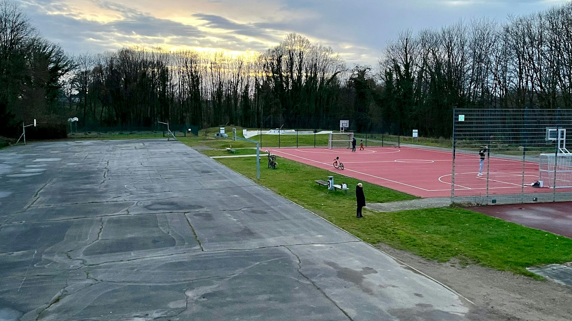 Blick auf die Sportanlage Im Hagen