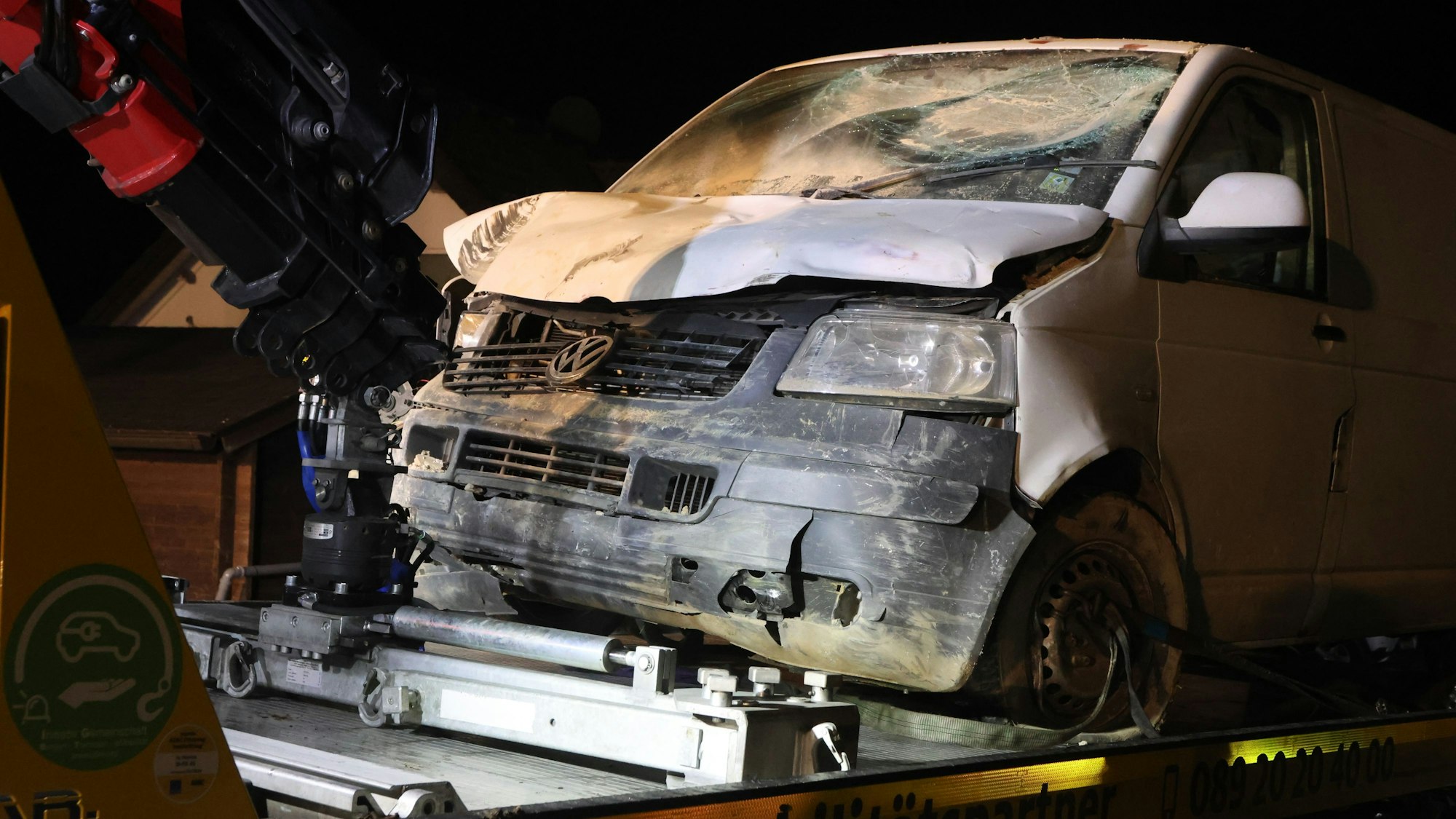 Ein Bild vom Transporter.