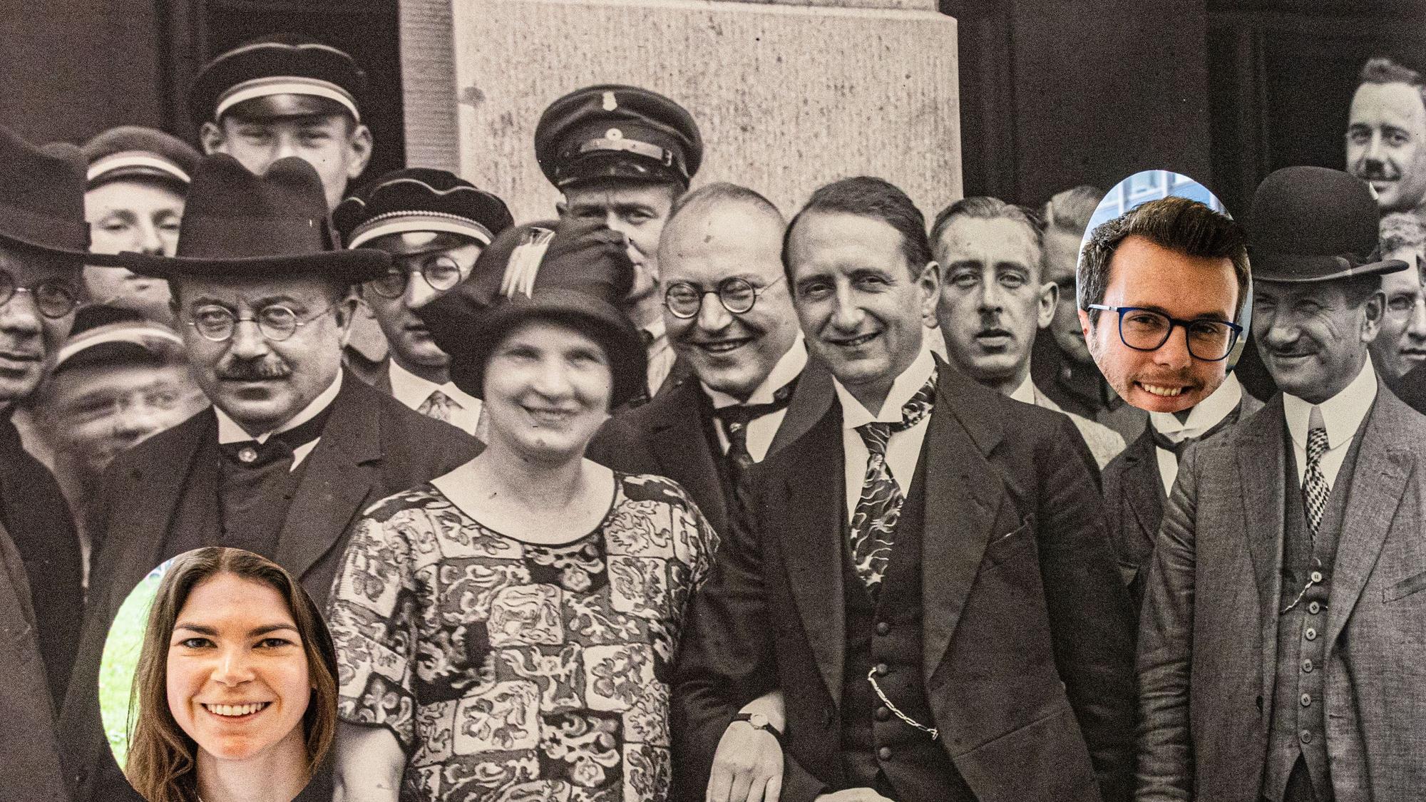 Spaßfaktor: In der Ausstellung kann man sich in ein zeitgenössisches Foto „hineinschmuggeln“.