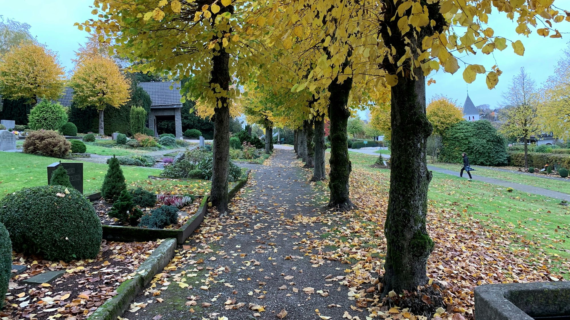 Der Friedhof in Müllenbach.