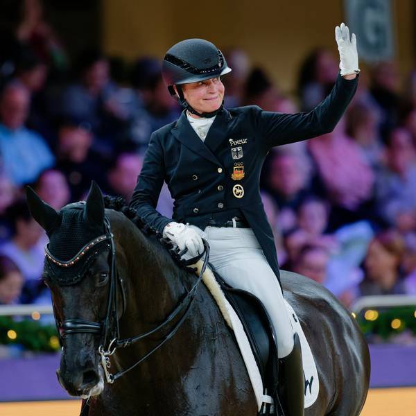 Isabell Werth wurde bei ihrem Comeback Zweite.