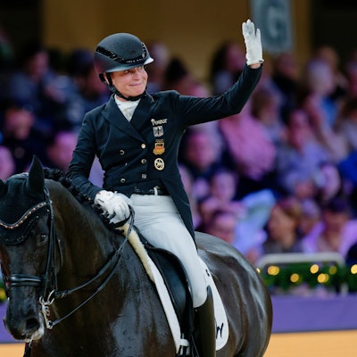 Isabell Werth wurde bei ihrem Comeback Zweite.