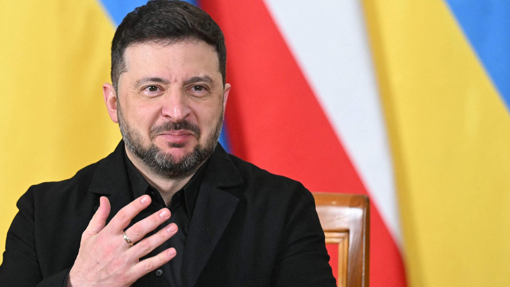 Der ukrainische Präsident Wolodymyr Selenskyj