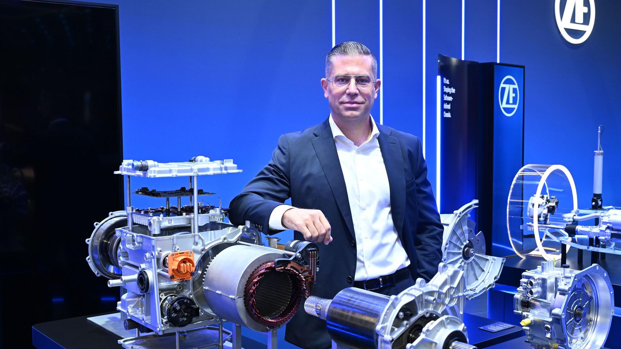 Erst wenige Monate auf seiner neuen Position: ZF-Chef Mathias Miedreich.