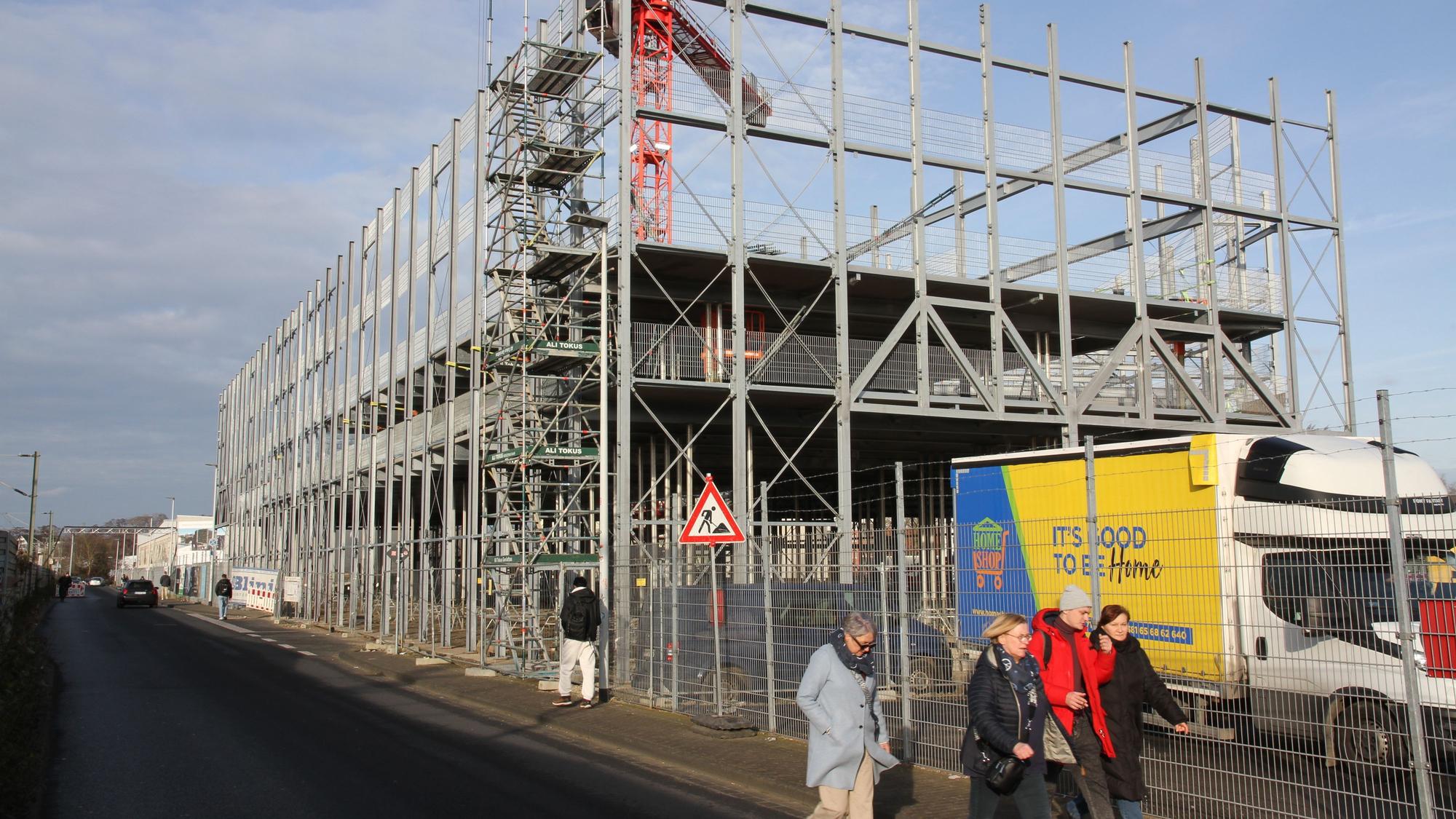 Masterplan Haufeld, Hochgarage