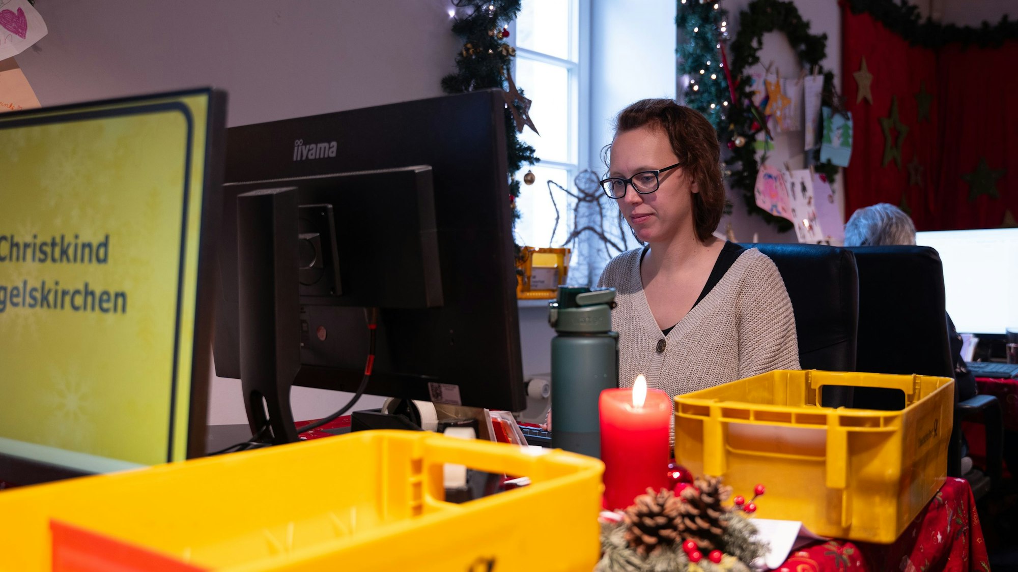 Jennifer Schulz ist eine der Helferinnen des Christkinds.