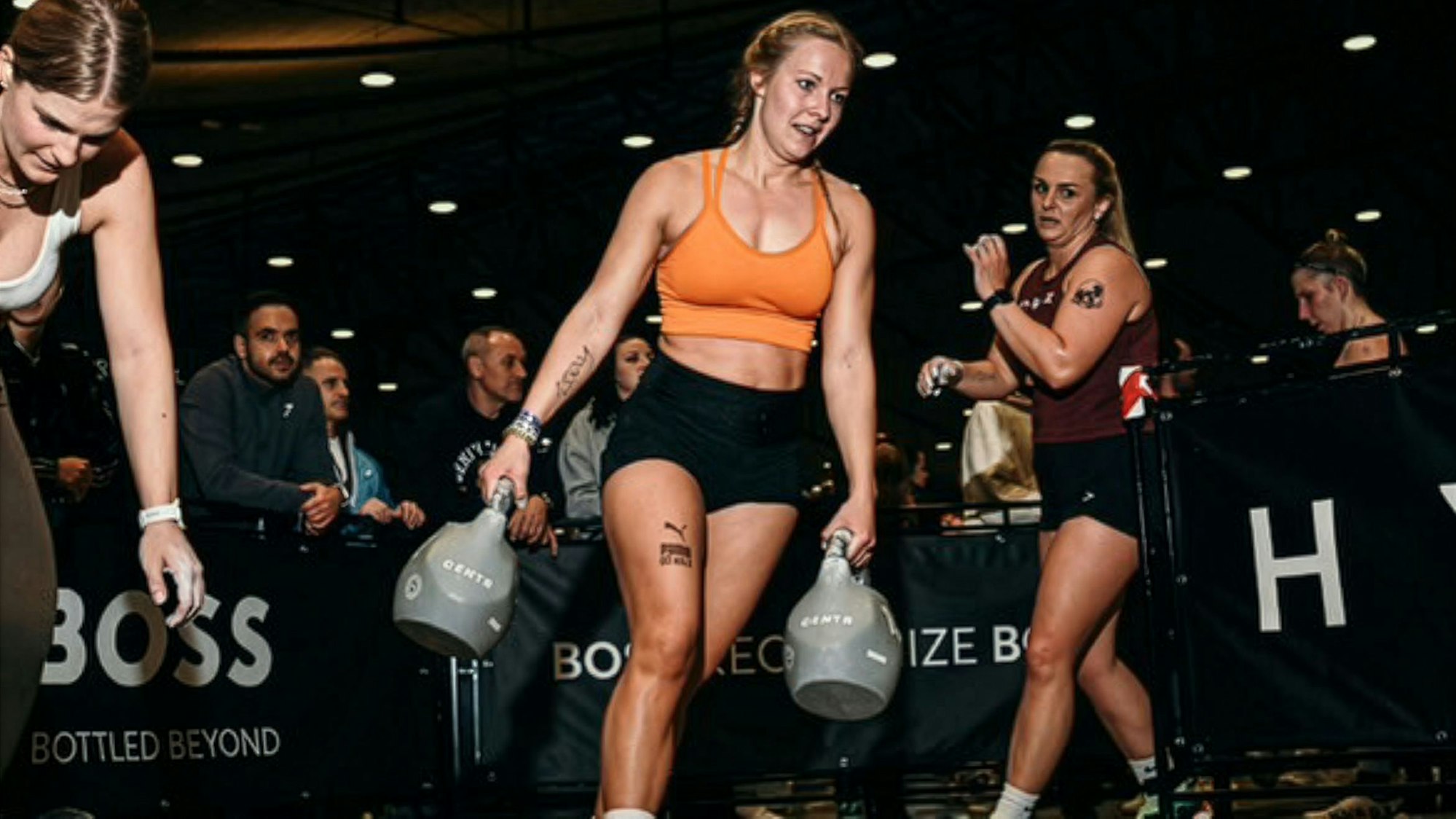 Das Bild zeigt die Kuchenheimerin Nina Koep während des Wettkampfs.