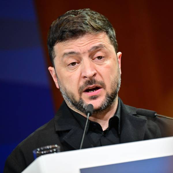 Wolodymyr Selenskyj, ukrainischer Präsident, präsentiert einen Entwurf des 20-Punkte-Friedensplans. (Archivbild)