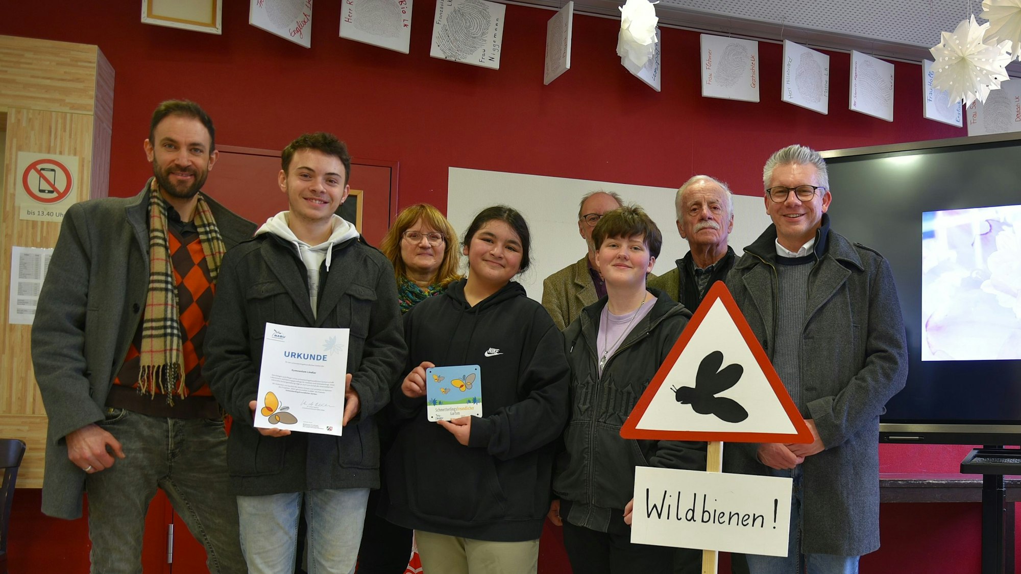 Eine Gruppe mit Kindern.