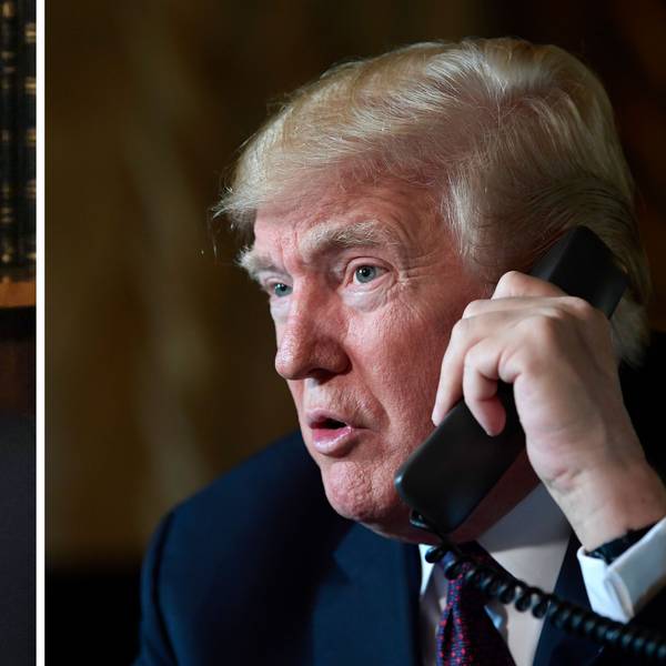Trump gratuliert Putin nach Kremlangaben zum Geburtstag und wünscht ihm Erfolg. Die Kombo aus Archivbildern zeigt Russlands Präsidenten Wladimir Putin (l, 25.12.2025 in Moskau) und den US-Präsidenten Donald Trump (r, 22.11.2018 in Palm Beach)