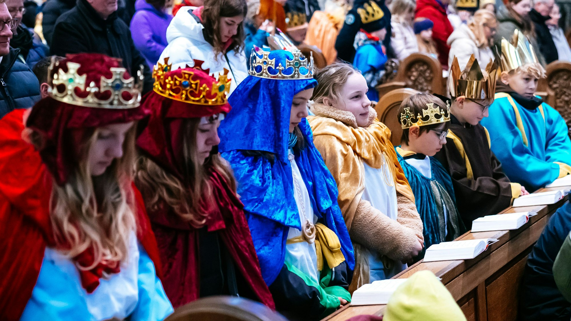 Der Gottesdienst im Dom war gut besucht.