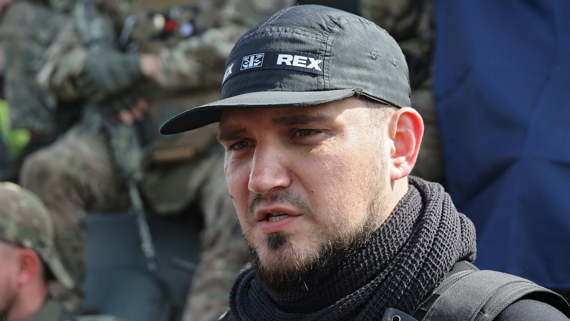 Der einstige Kölner Neonazi und spätere Anführer des Russischen Freiwilligenkorps, Denis Kapustin, wurde in der Ukraine von einer Drohne getötet. (Archivbild)