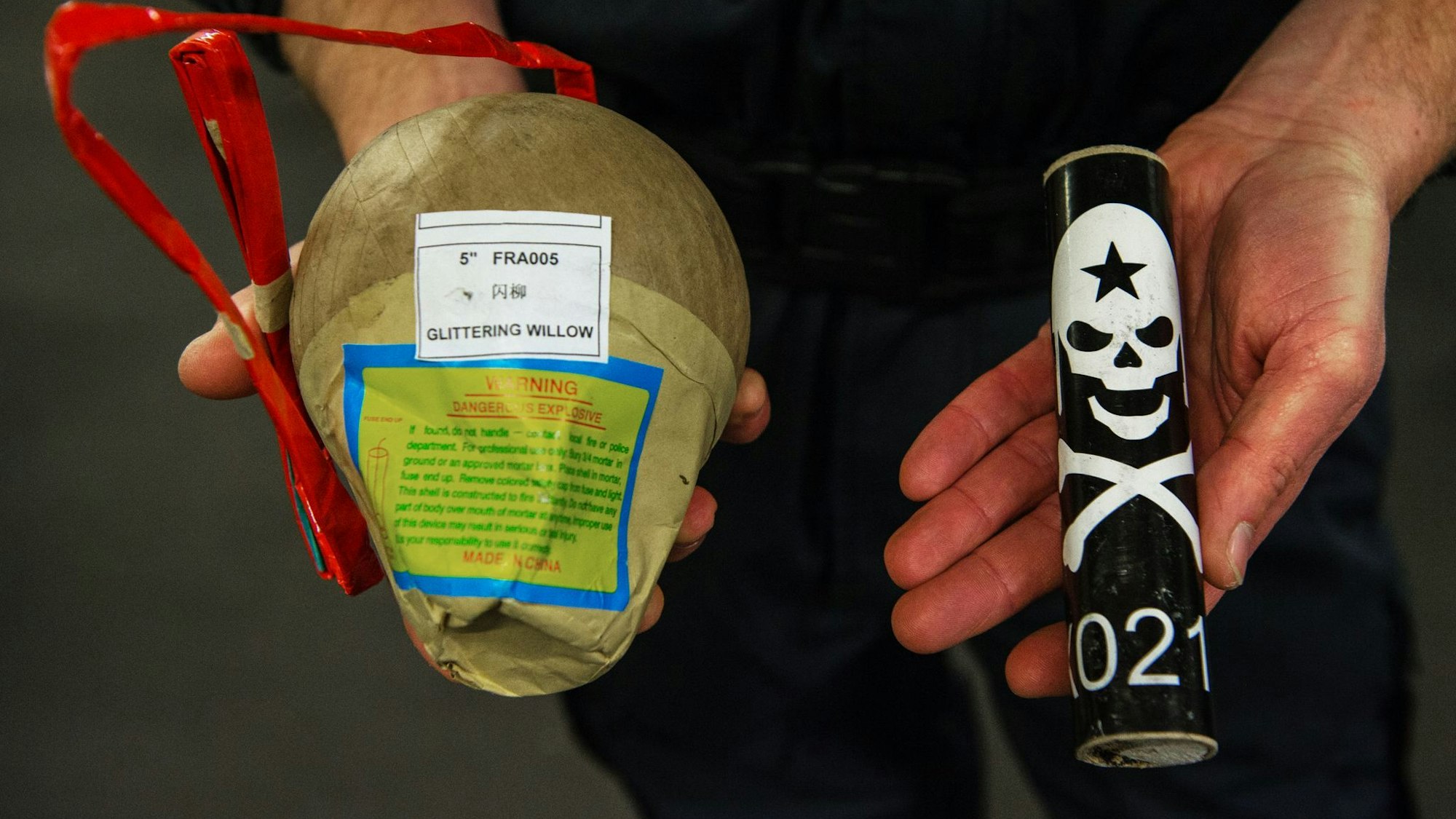 Illegale Feuerwerkskörper können schwere oder sogar tödliche Verletzungen verursachen (Archivbild).