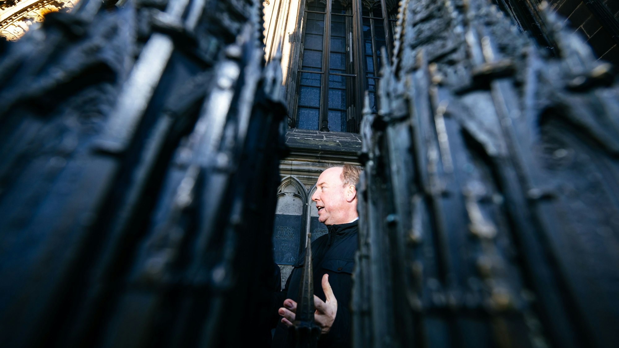 Robert Kleine kennt sich aus im Dom.