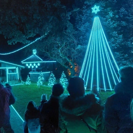 01.01.2026: Lichtershow in Gogarten 2025