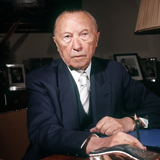 Geprägt durch die Erfahrung der NS-Diktatur: Konrad Adenauer.