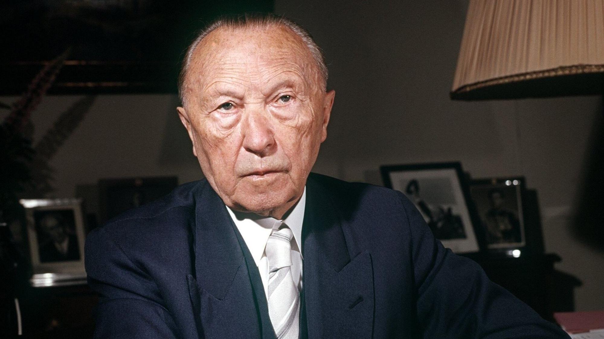 Geprägt durch die Erfahrung der NS-Diktatur: Konrad Adenauer.