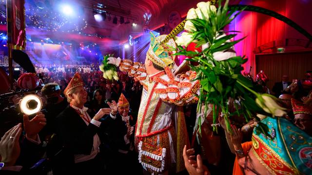 Festlicher Rahmen: Der Gürzenich ist traditionell der Schauplatz der Prinzenproklamation.