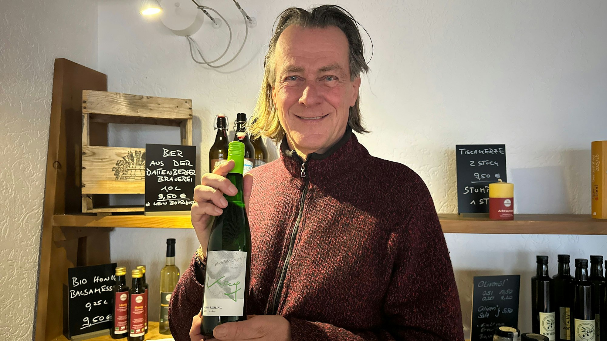 42 Euro pro Flasche kostet dieser Riesling von 2024 bei Kay Thiel.