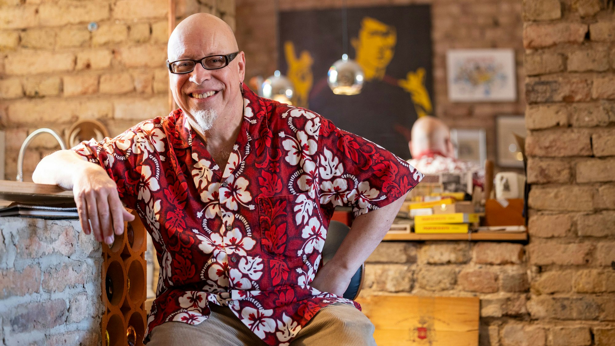 Andreas Ganther hat seinen eignen Blick auf die Welt. Dabei liebt er vor allem den Blick von Poll aufs Linksrheinische.