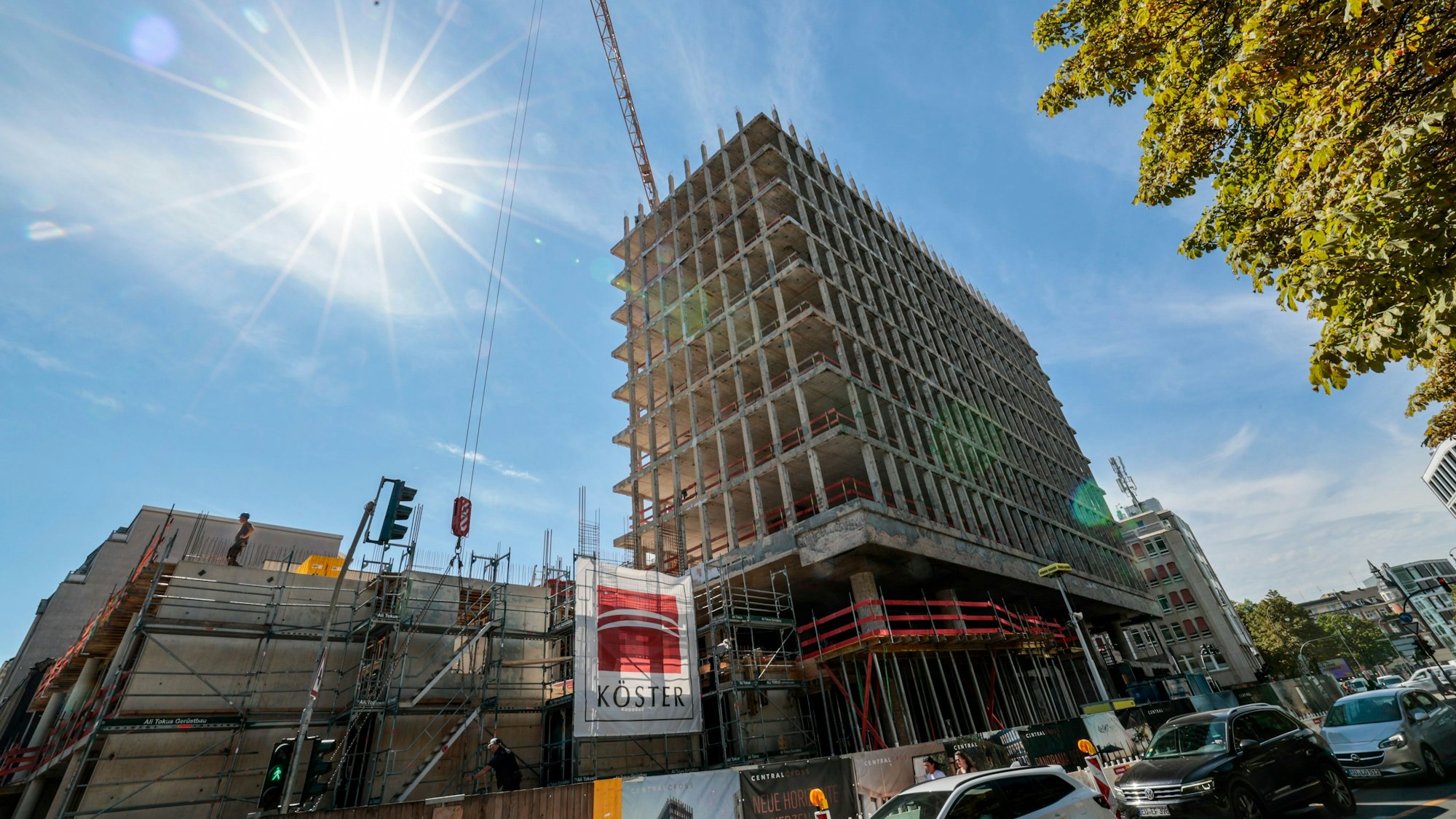 Das Gebäude Central Cross