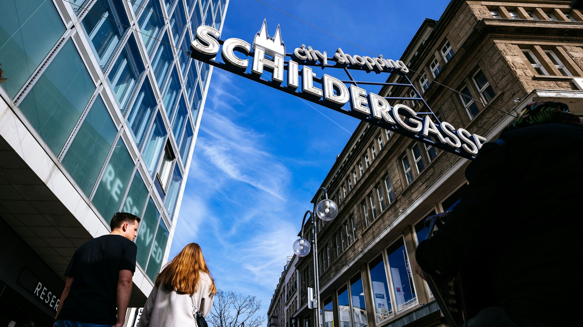 Die Kölner Schildergasse.