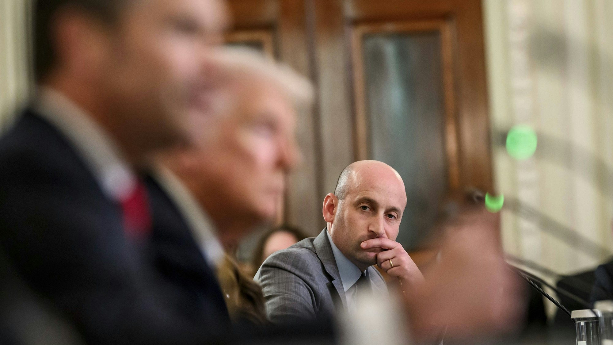 Stephen Miller, stellvertretender Stabschef im Weißen Haus, hat den US-Anspruch auf Grönland erneut bekräftigt. (Archivbild)