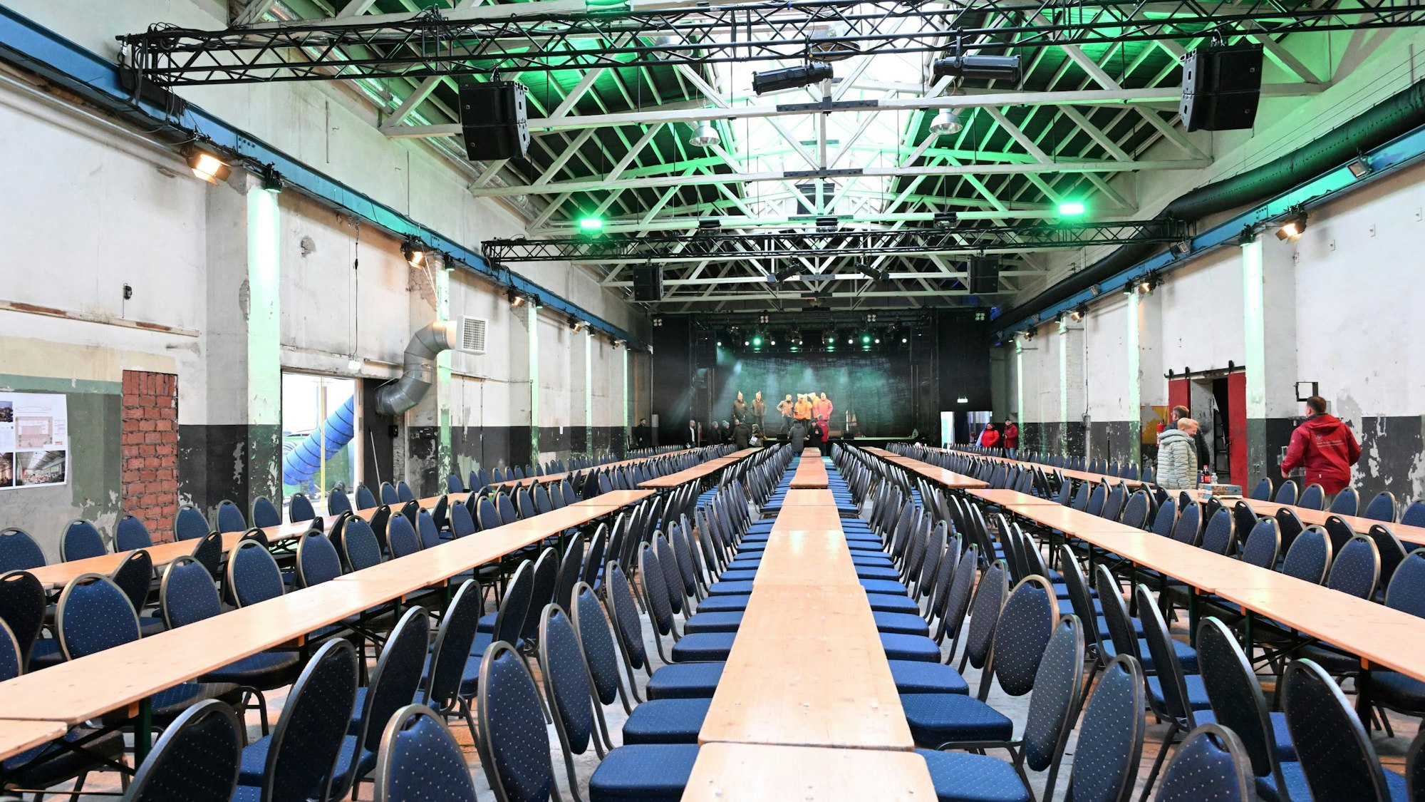 Das Foto zeigt die Zentralwerkstatt