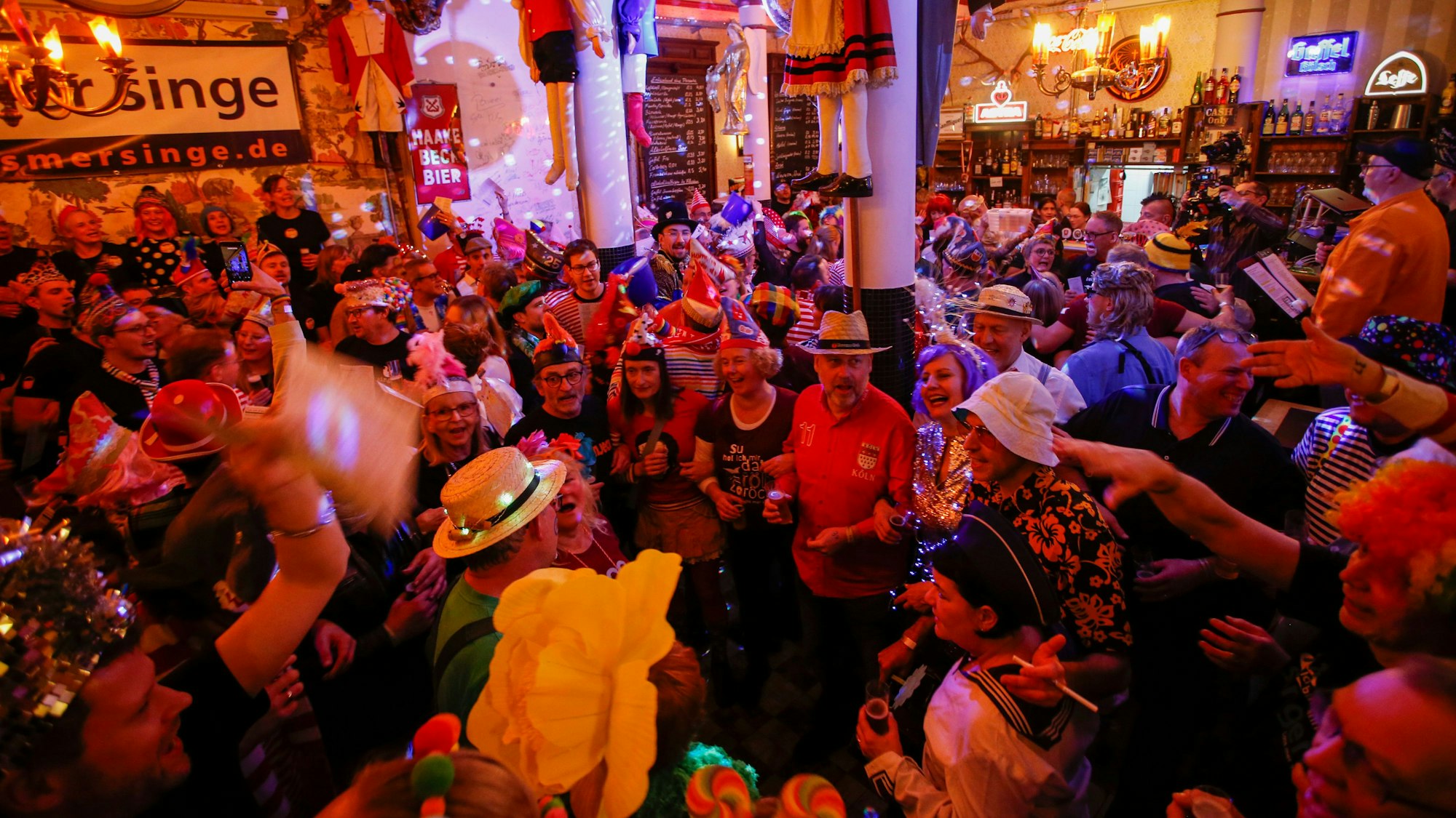 Der „Loss mer singe“-Auftakt im Lapidarium.