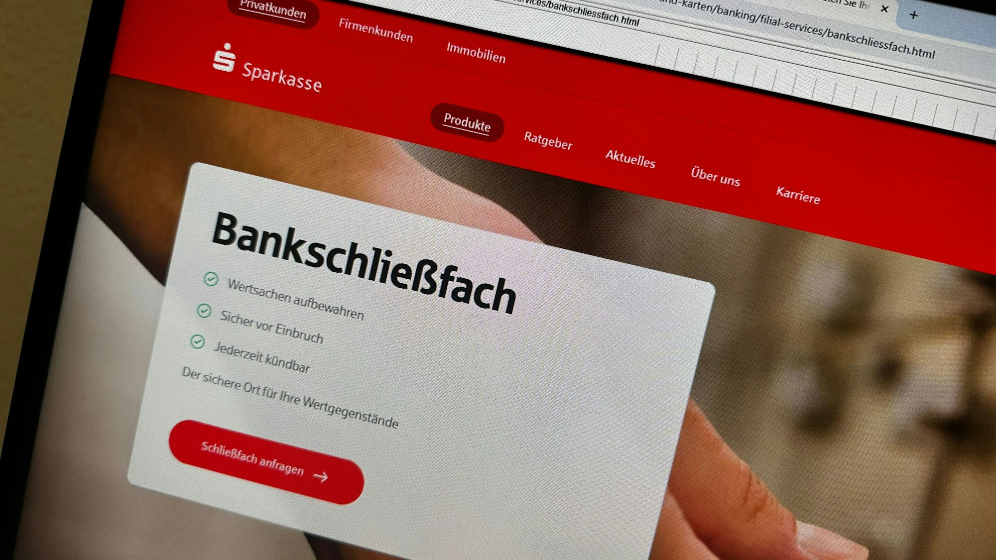 Historischer Screenshot sparkasse.de
