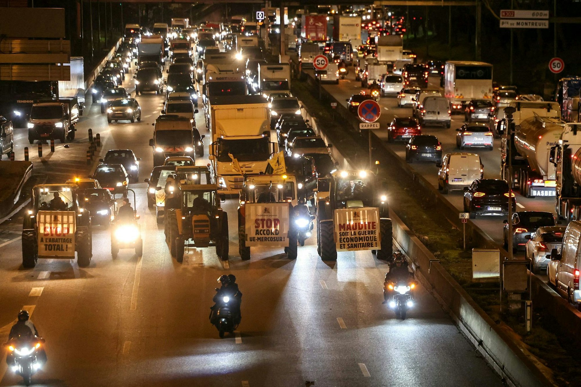 Landwirte sehen das Abkommen kritisch und protestierten auch diese Woche wieder dagegen.