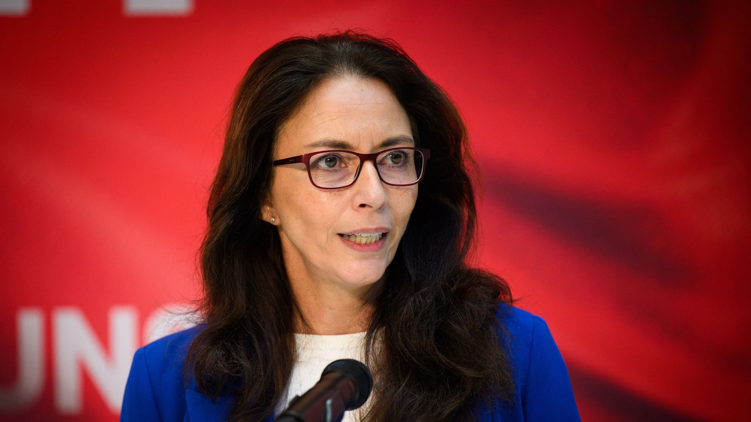 DGB-Chefin Yasmin Fahimi