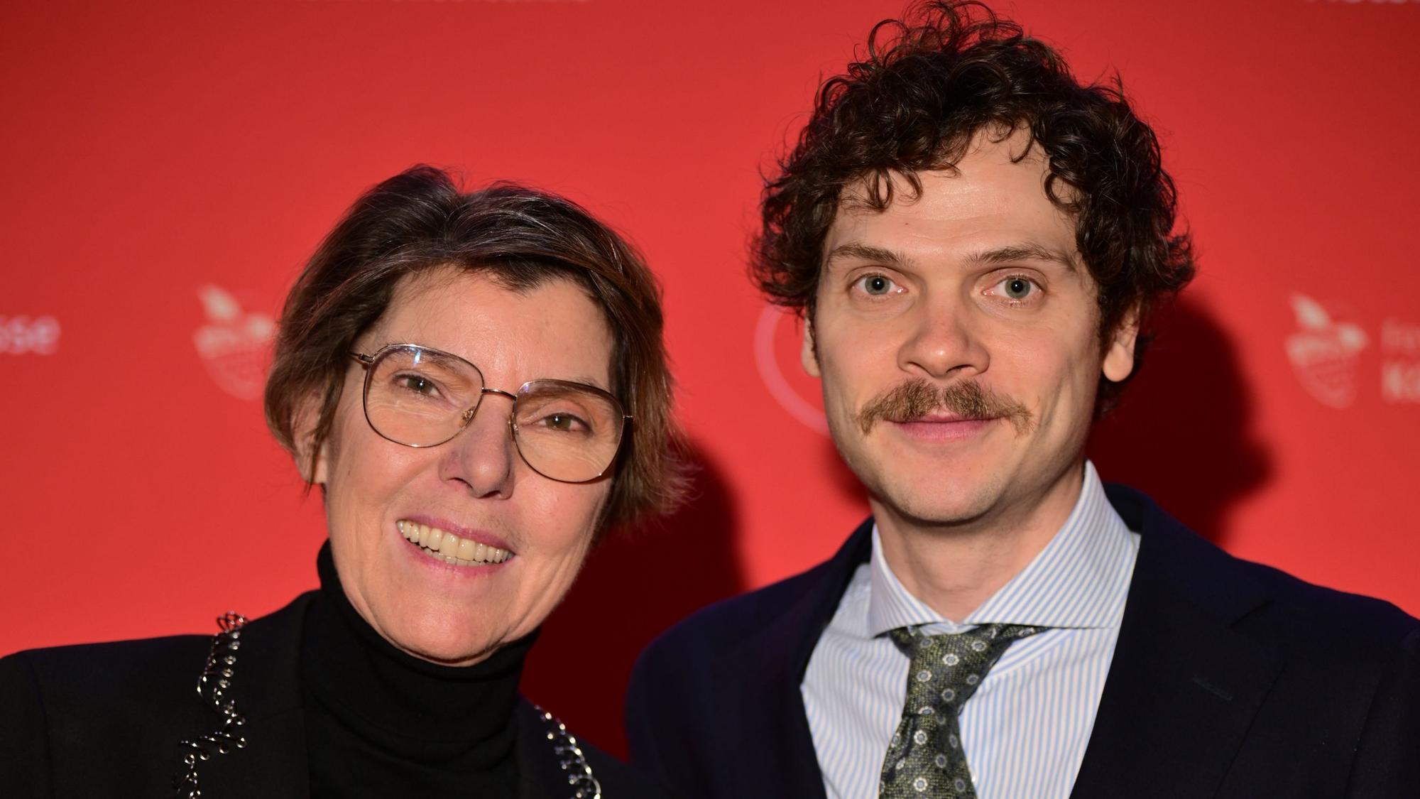 Bettina Böttinger mit Freund Lukas Biniossek