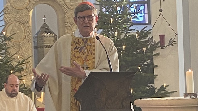 Erzbischof Rainer Maria Kardinal Woelki zelebrierte die Errichtungsmesse in Meckenheim.