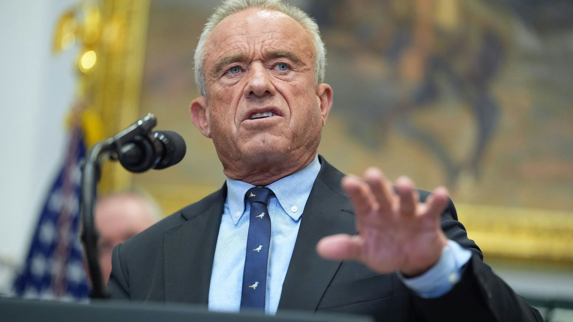 US-Gesundheitsminister Robert F. Kennedy Jr. kritisiert Deutschland. (Archivbild)