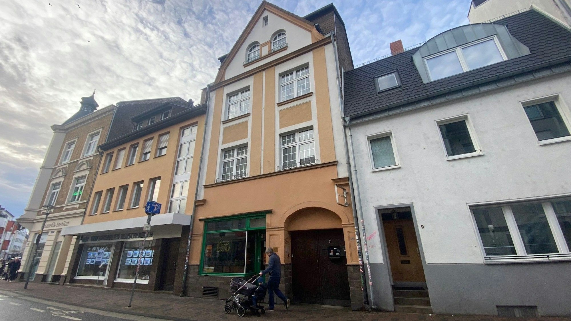 Zu sehen ist das Gebäude, das die Kneipe beherbergt.