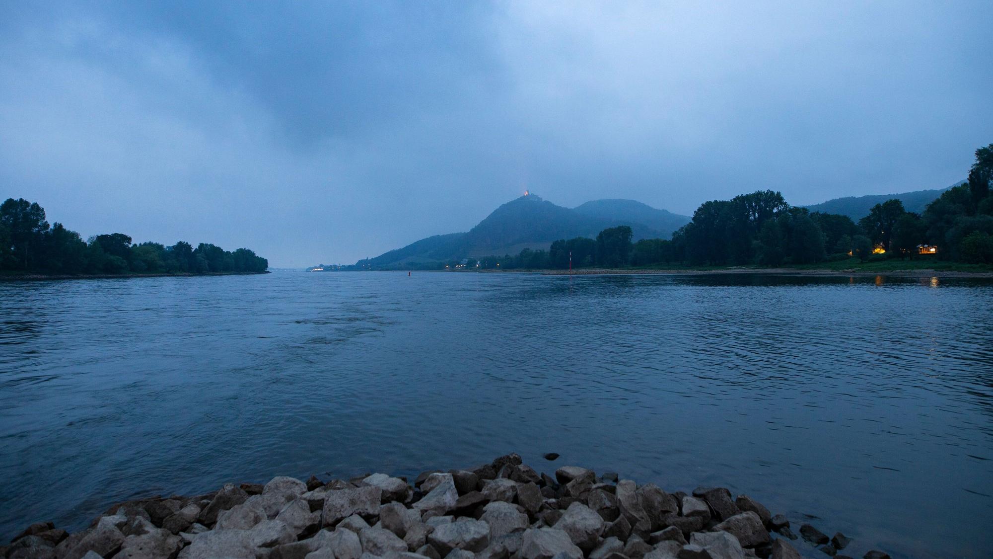 Blick von Bad Honnef aus auf den Rhein (Archivfoto).