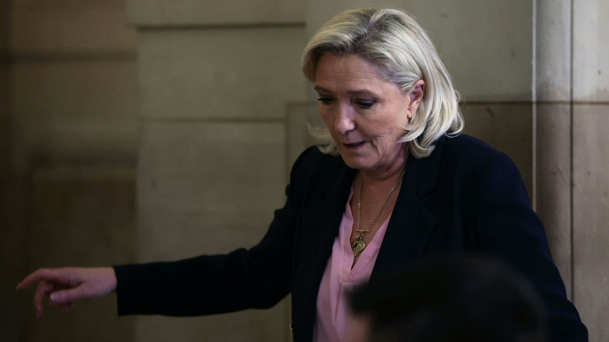 Erneut vor Gericht: Marine Le Pen kämpft um ihr politisches Überleben.
