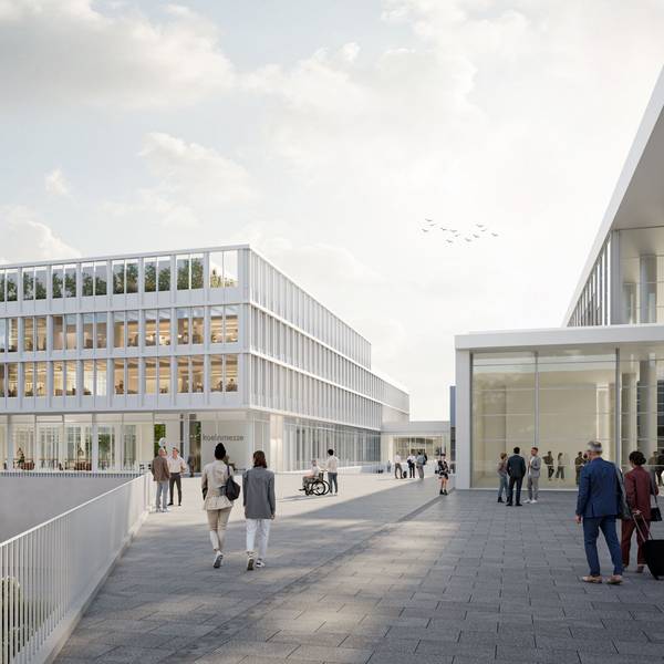Visualisierung Koelnmesse Neubau