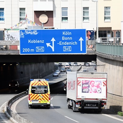 Die Anschlussstelle der A565 in Bonn-Poppelsdorf (Archivfoto).